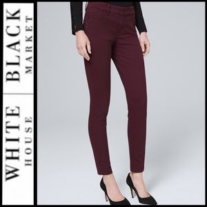 NWT WHBM Mid-Rise Skinny Jeans